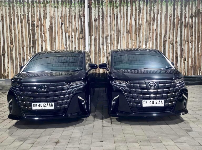 sewa alphard luxury car bali dengan driver